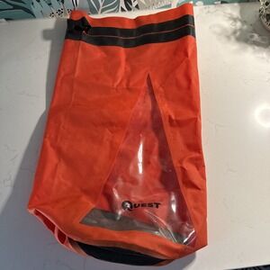 20 Liters Large Dry Bag Orange Water Resistant Dry Sack Camping Hiking Kyaking